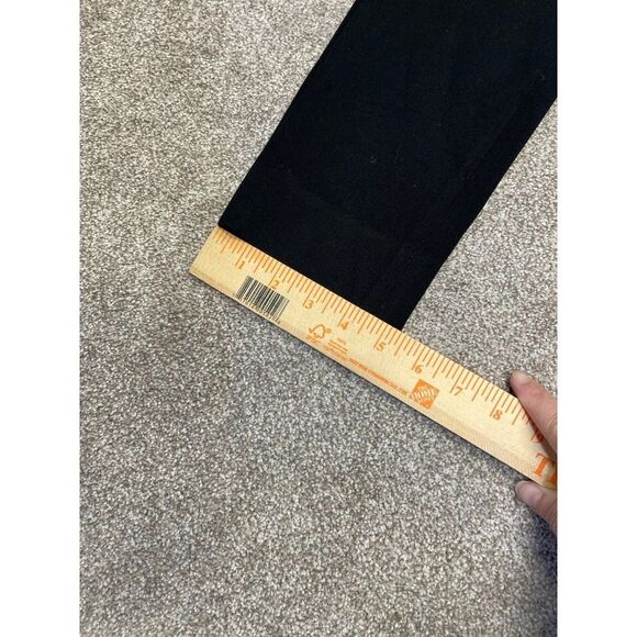 Banana Republic womens sloan solids pants sz 0P black stretch trouser career - Picture 4 of 12